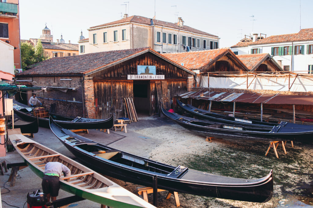 The gondola shipyard